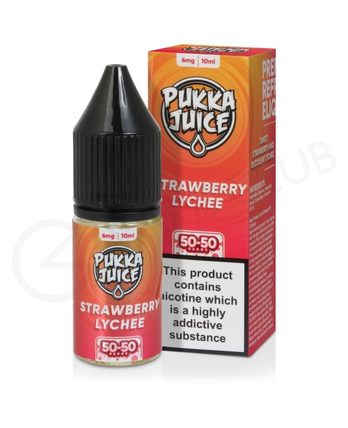 Strawberry Lychee E-Liquid by Pukka Juice 50/50