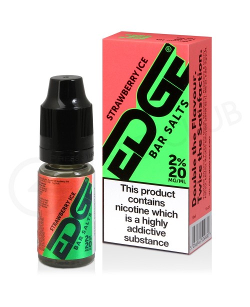 Sweet Strawberry Ice Nic Salt E-Liquid by Edge Bar...