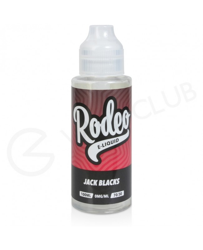 Black Jacks Shortfill E-liquid by Rodeo 100ml