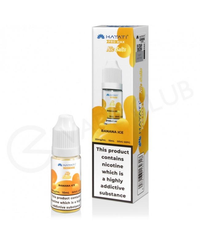 Banana Ice E-Liquid by Hayati Pro Max Nic Salts