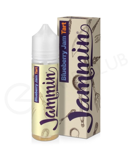 Blueberry Jam Tart Shortfill E-Liquid by Jammin 50...