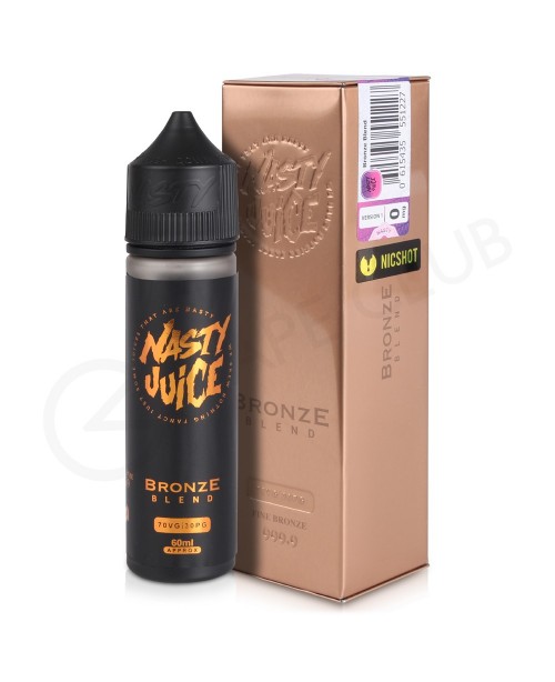 Bronze Blend Shortfill E-liquid by Nasty Juice Tob...