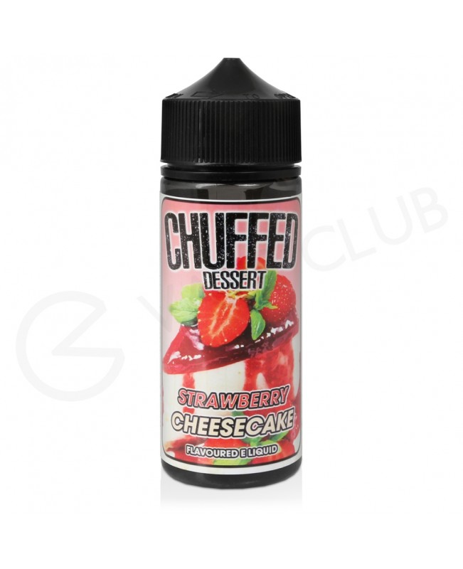 Strawberry Cheesecake Shortfill E-Liquid by Chuffed Desserts 100ml