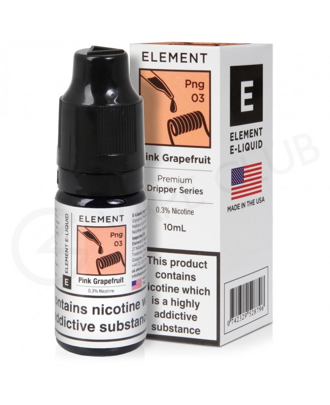 Pink Grapefruit Dripper E-Liquid By Element