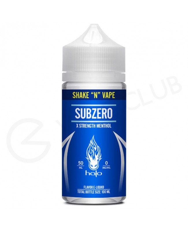 Subzero Shortfill E-Liquid by Purity 50ml