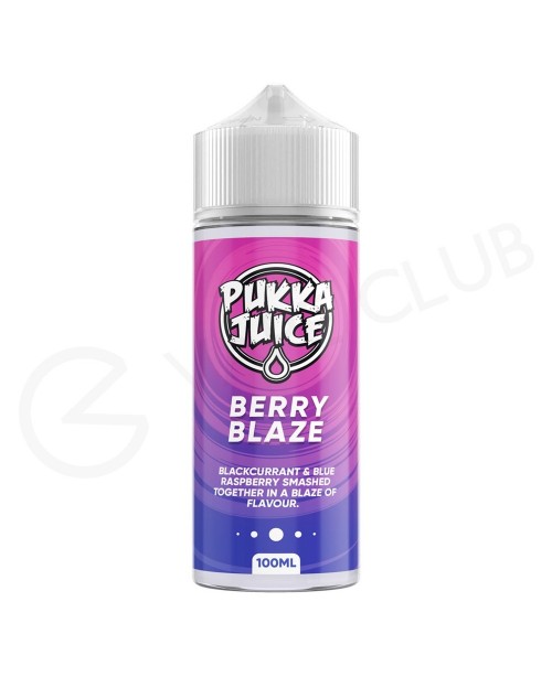 Berry Blaze Shortfill E-Liquid by Pukka Juice 100m...