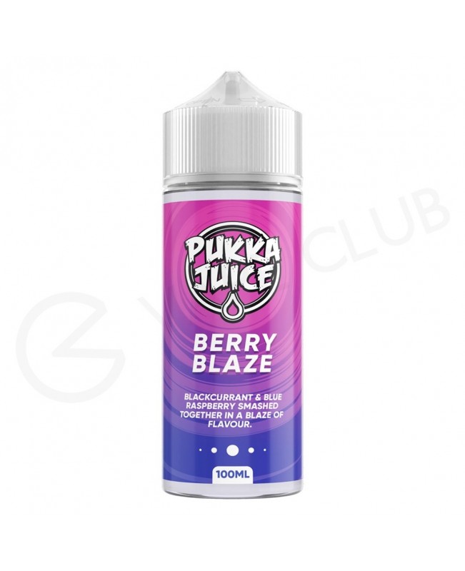 Berry Blaze Shortfill E-Liquid by Pukka Juice 100ml