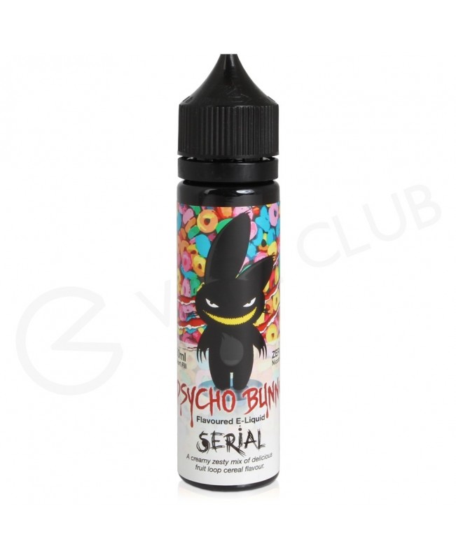 Serial Shortfill E-Liquid by Psycho Bunny 50ml