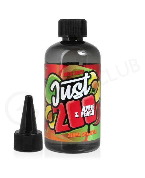 Apple Peach Just 200 Shortfill E-Liquid by Joe's J...