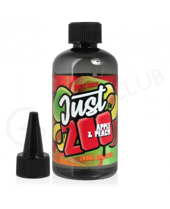 Apple Peach Just 200 Shortfill E-Liquid by Joe's Juice 200ml