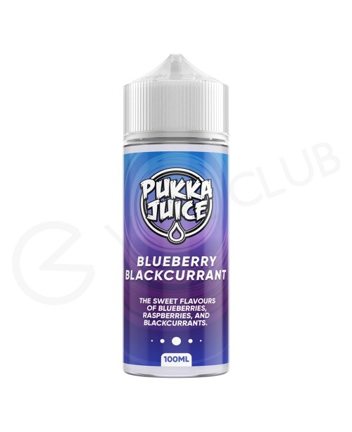 Blueberry Blackcurrant Shortfill E-Liquid by Pukka...