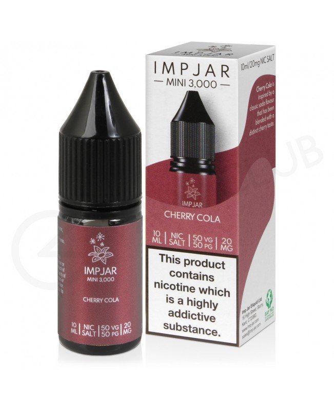 Cherry Cola Nic Salt E-Liquid by Imp Jar