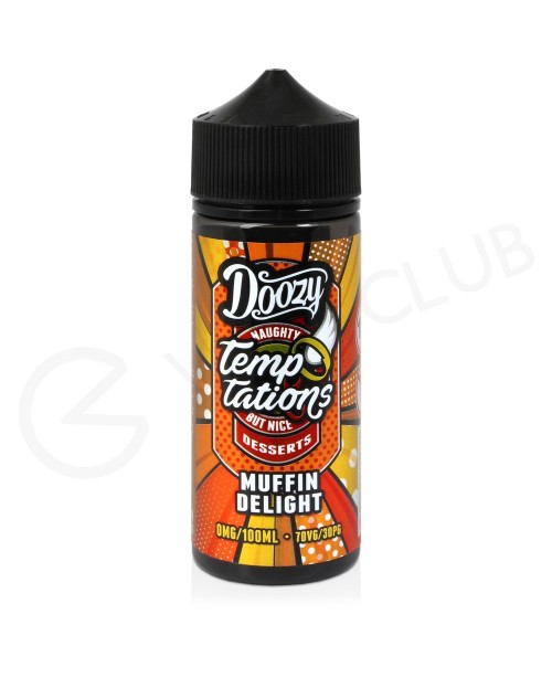 Muffin Delight Shortfill E-Liquid by Doozy Temptat...