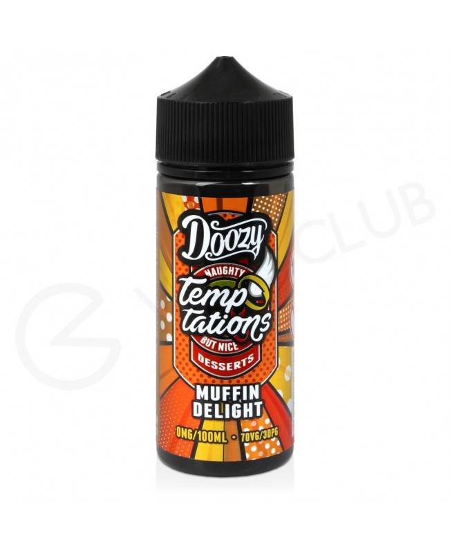 Muffin Delight Shortfill E-Liquid by Doozy Temptations 100ml