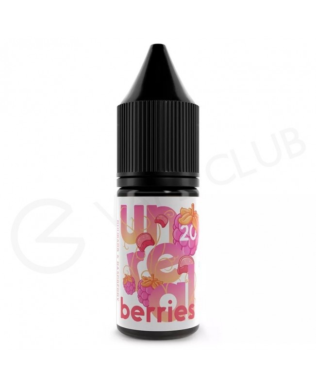 Rhubarb & Raspberry Nic Salt E-Liquid by Unreal Berries