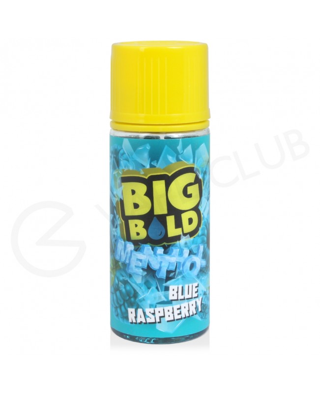 Blue Raspberry Shortfill E-Liquid by Big Bold Menthol 100ml