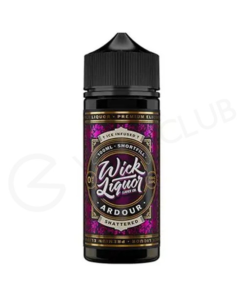 Ardour Shattered Shortfill E-Liquid by Wick Liquor...