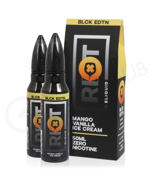 Mango Vanilla Ice Cream Shortfill E-Liquid by Riot...