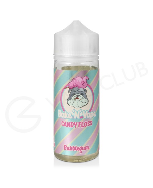 Candy Floss Bubblegum Shortfill E-Liquid by Bake N...