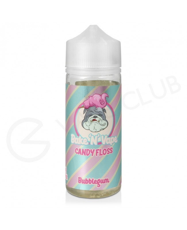 Candy Floss Bubblegum Shortfill E-Liquid by Bake N Vape 100ml