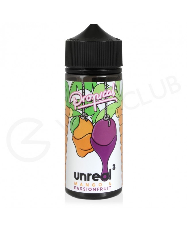 Mango & Passionfruit Shortfill E-Liquid by Unreal 3 100ml