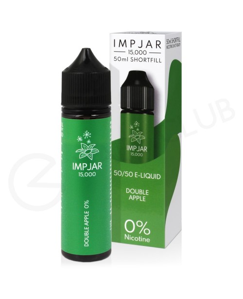 Double Apple Shortfill E-Liquid by Imp Jar 50ml