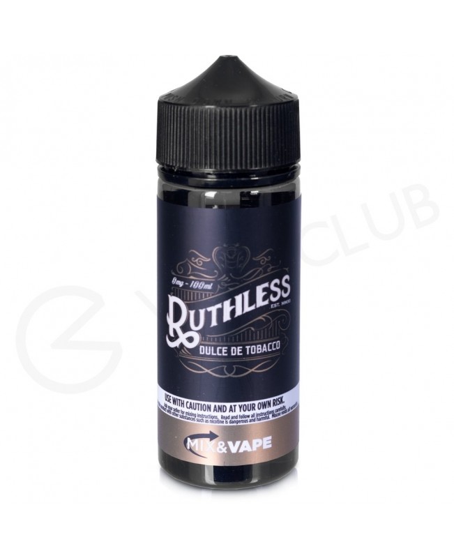 Dulce De Tobacco Shortfill E-Liquid by Ruthless