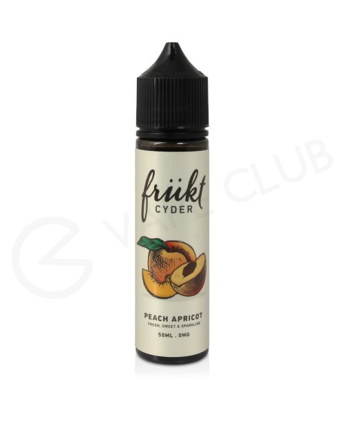 Peach Apricot Shortfill E-Liquid by Frukt Cyder 50...