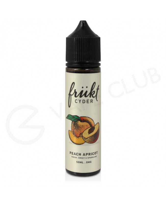 Peach Apricot Shortfill E-Liquid by Frukt Cyder 50ml