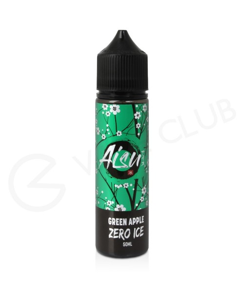 Green Apple Zero Ice Shortfill E-Liquid by Aisu 50...