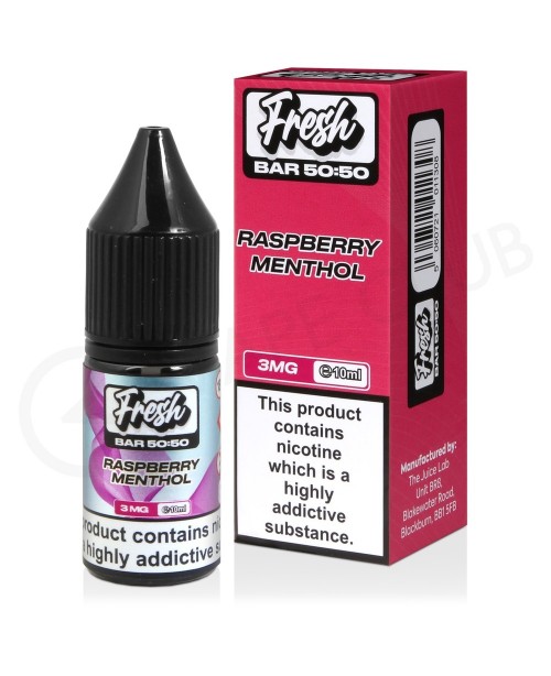 Raspberry Menthol E-Liquid by Fresh Bar