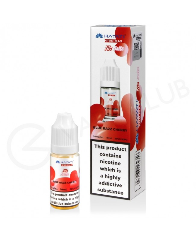 Blue Razz Cherry E-Liquid by Hayati Pro Max Nic Salts