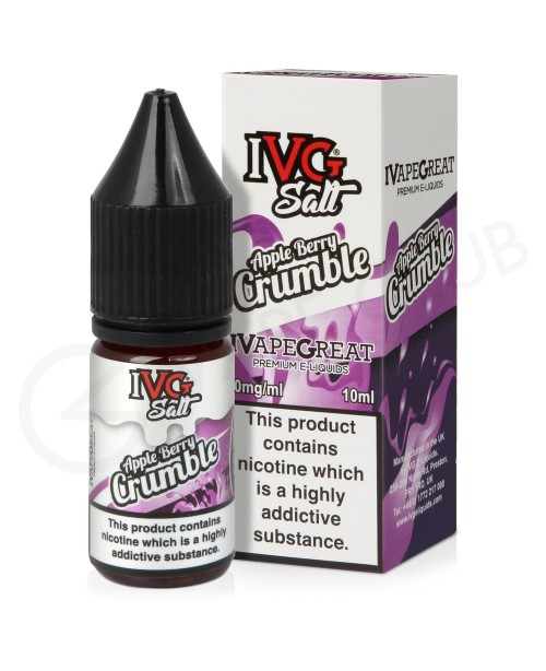 Apple Berry Crumble Nic Salt E-Liquid by IVG