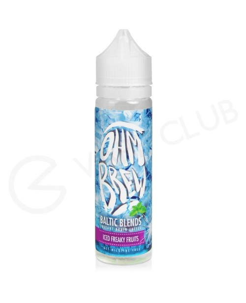 Iced Freaky Fruits Shortfill E-liquid by Ohm Brew ...