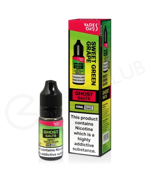 Sweet Green Grape Nic Salt E-Liquid by Ghost Salts