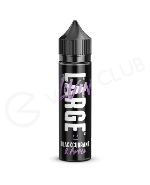 Blackcurrant & Apple Shortfill E-Liquid by Liv...