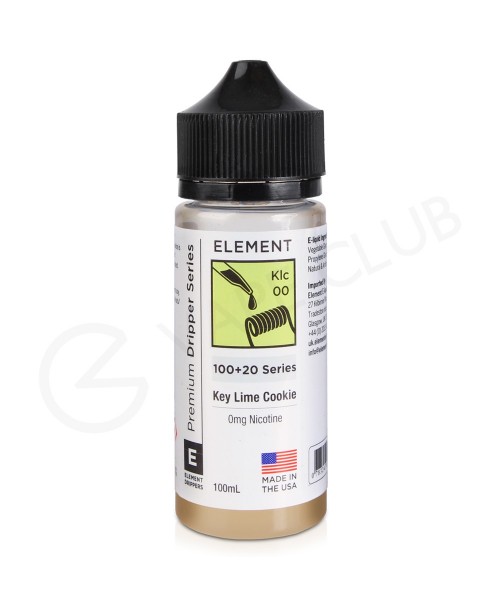 Key Lime Cookie Dripper Shortfill E-Liquid by Elem...