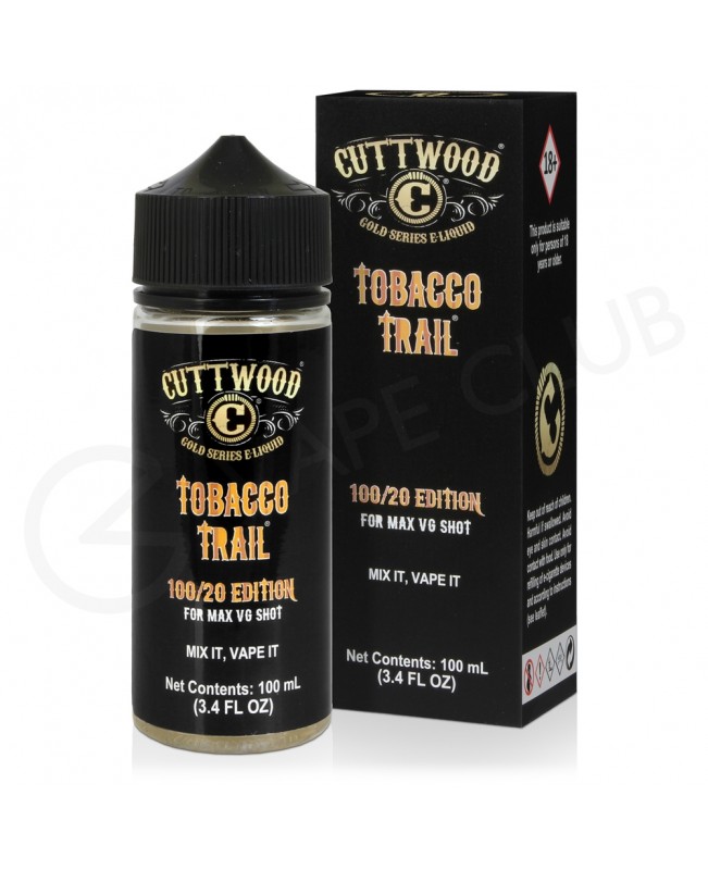 Tobacco Trail Shortfill E-Liquid by Cuttwood 100ml