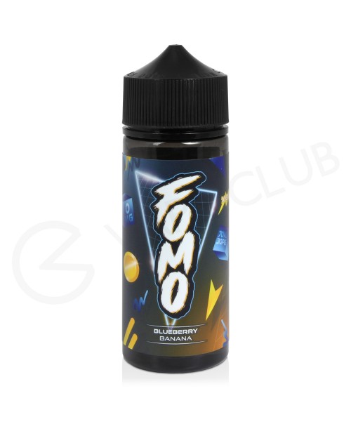 Banana Blueberry Shortfill E-Liquid by Fomo 100ml