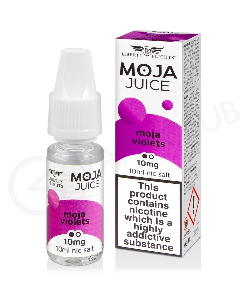 Moja Violets Nic Salt E-Liquid by Moja Juice