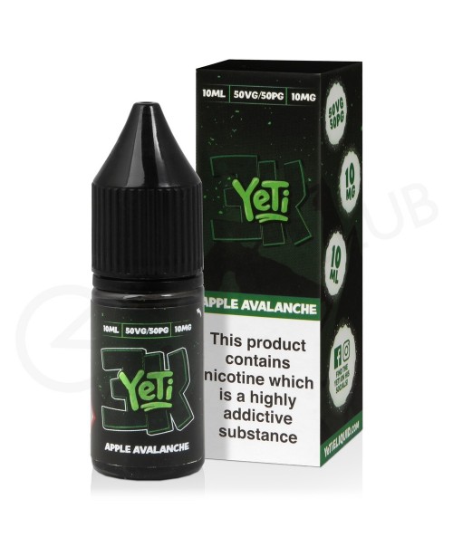 Apple Avalanche E-Liquid by Yeti 3K Bar Salt