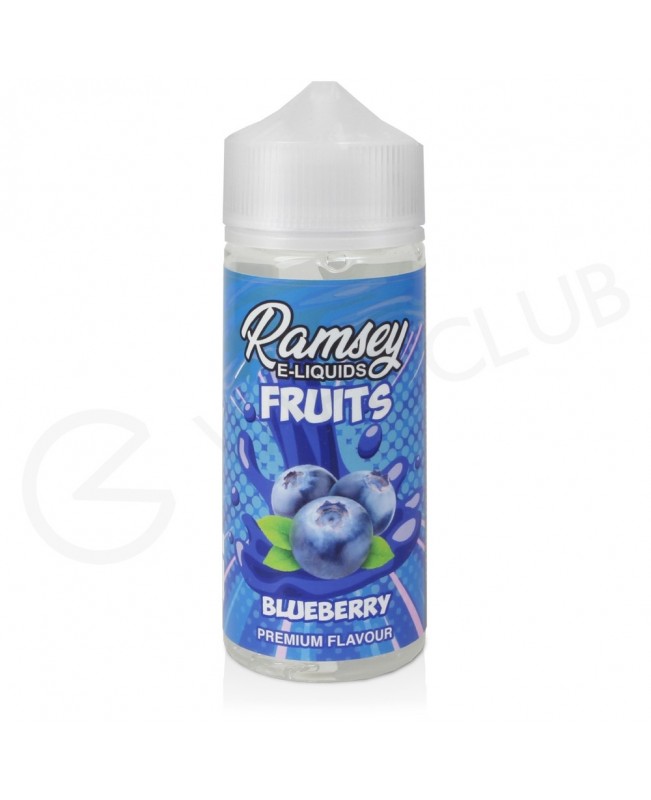 Blueberry Shortfill E-Liquid by Ramsey Fruits 100ml