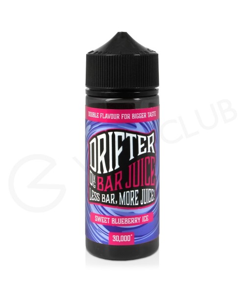 Sweet Blueberry Ice Shortfill E-Liquid by Drifter ...