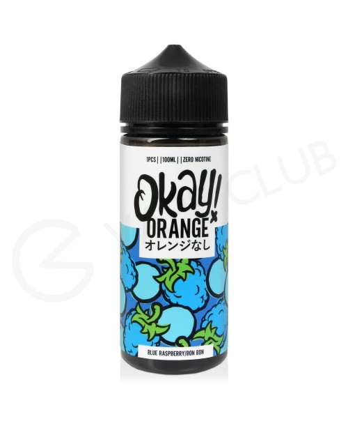 Blue Raspberry Bon Bon Shortfill E-Liquid by Okay ...