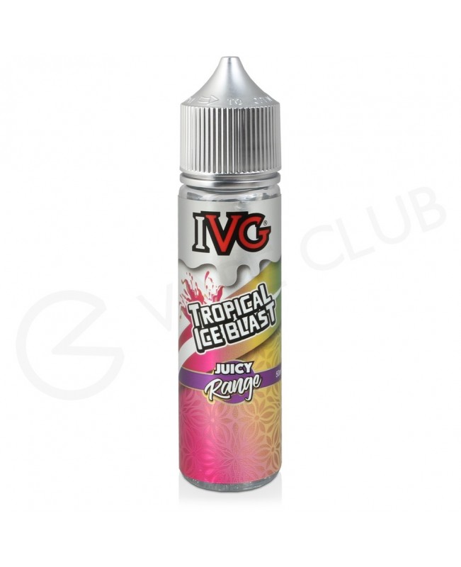 Tropical Ice Blast Shortfill E-Liquid by IVG Juicy 50ml