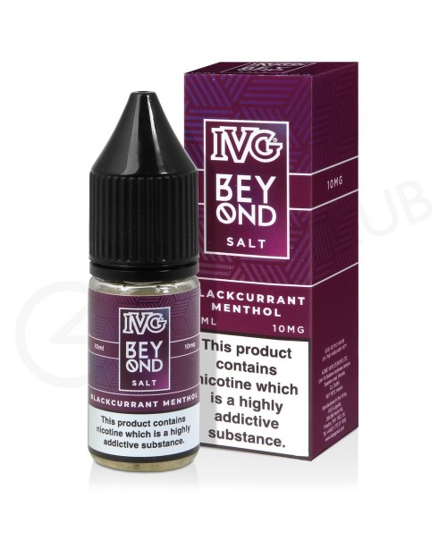 Blackcurrant Menthol Nic Salt E-Liquid by Beyond