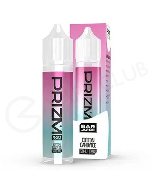 Cotton Candy Ice Shortfill E-Liquid by Prizm 50ml