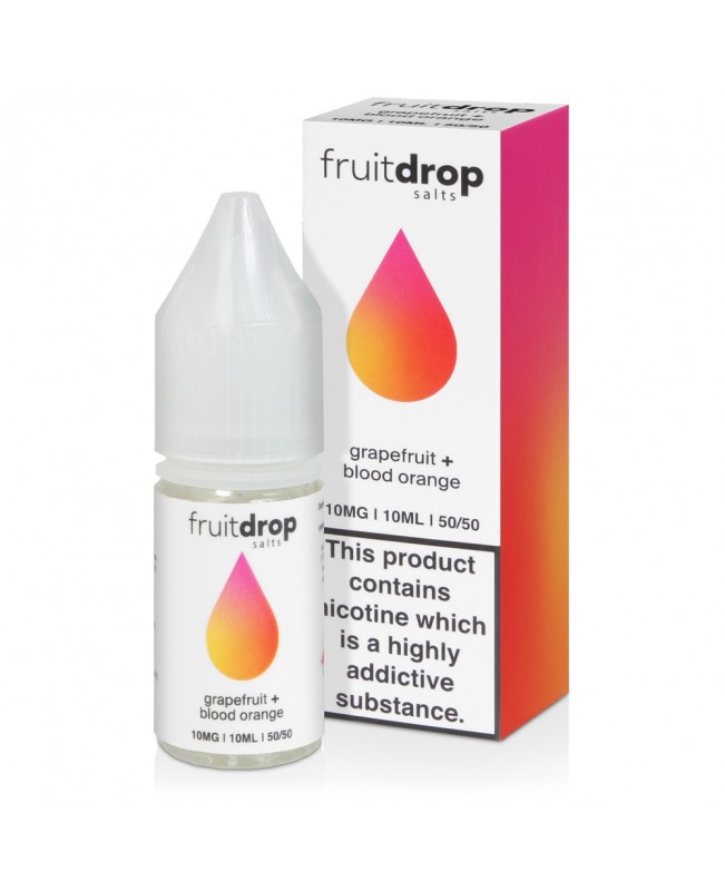 Grapefruit & Blood Orange Nic Salt E-Liquid by Fruit Drop