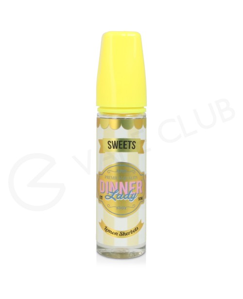 Lemon Sherbets Shortfill E-Liquid by Dinner Lady S...