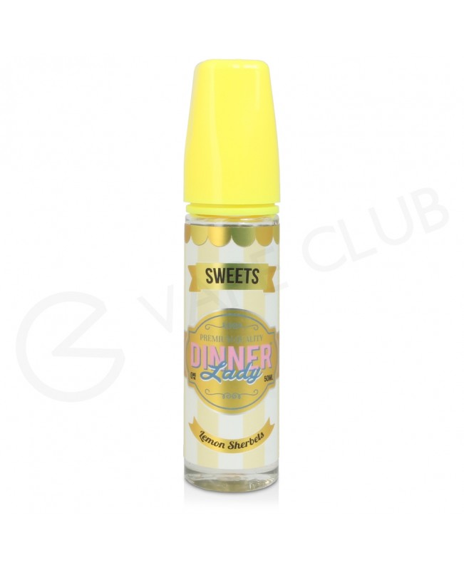 Lemon Sherbets Shortfill E-Liquid by Dinner Lady Sweets 50ml